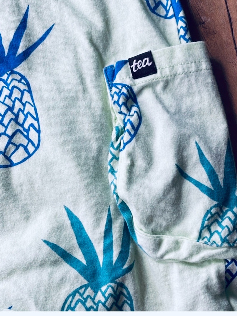 Summer Pineapple Print Boy Romper 🍍 - Picture 5 of 5